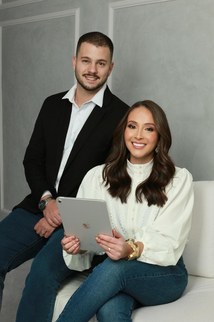 Samuel Salgado e Maria Rocha, sócios da SDS BPO Financeiro